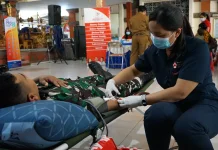 77 Kantong Darah Terkumpul, Golongan O Mendominasi