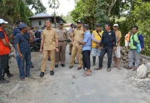 Rehabilitasi Jalan Dencarik-Pedawa Ditarget Rampung Desember