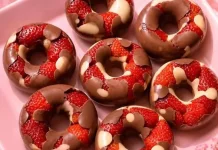 Kombinasi Maut! Manis Segar Donat Berry Callebaut yang lagi Hits
