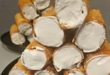 Gaznate, Kue Tradisional Meksiko dengan Isian Merengue
