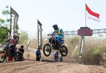 Kejuaraan Gass Track dan Motocross Jajal Sirkuit Jatimas Bengkala