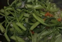 Resep dan Cara Membuat Tumis Kangkung Saus Tiram: Hijau, Segar, dan Renyah