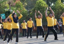 Polres Jembrana Dorong Kebugaran Personel melalui Program GERCEP
