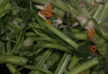 Rahasia Tumis Kangkung Tetap Hijau walau Disimpan Seharian