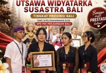 Spenpraja Sabet Juara Harapan 1 LCC Utsawa Widyatarka Susastra Bali 2026