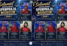 Lagi, Spenpraja Toreh Prestasi Gemilang di Porjar Bali 2026