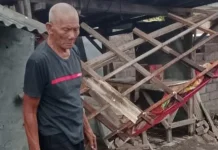 Bus Masuk Gang di Gilimanuk, Warung Warga Rusak Ditabrak