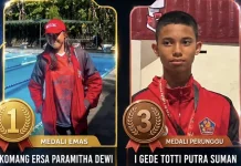 Spenpraja Kembali Berprestasi, Raih Medali Emas dan Perunggu Porjar Provinsi Bali
