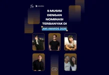 Andi Rianto dan Isyana Sarasvati Mendominasi Nominasi AMI Awards 2026