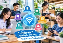 Internet Jadi Peluang Tingkatkan Produktivitas Masyarakat di Era Digital