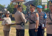 Mutasi di Polres Buleleng, Posisi Kabagops dan Kapolsek Seririt Diganti