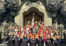 SMKN Bali Mandara Juara I PBB Se-Bali Serangkaian HUT TNI Ke-81