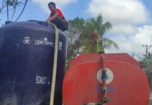 Kekeringan Meluas, BPBD Jembrana Salurkan 532 Ribu Liter Air Bersih