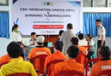 Rutan Negara Skrining TBC, Dua Warga Binaan Terindikasi Suspect