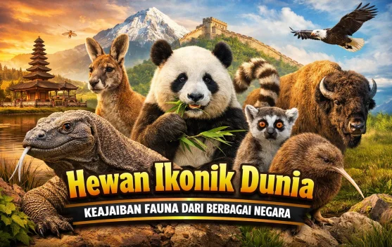 Mengenal Hewan Ikonik dari Setiap Negara yang Mendunia
