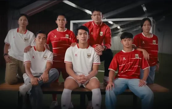 Timnas Sepak Bola dan Futsal Gunakan Jersey Sama