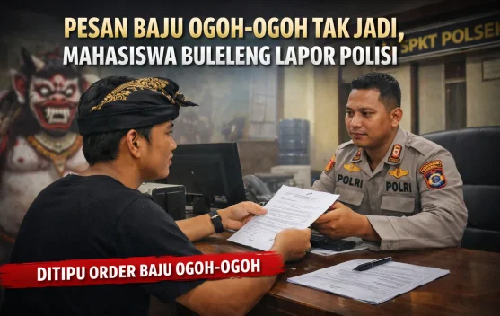 Pesan Baju Ogoh-ogoh Tak Kunjung Datang, Mahasiswa di Sangsit Lapor Polisi