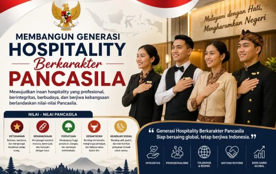 Membangun Generasi Hospitality Berkarakter Pancasila di Era Global