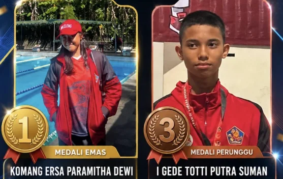 Spenpraja Raih Medali Emas dan Perunggu Porjar Bali 2026