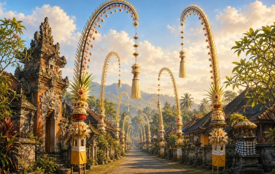 Penjor Galungan dan Kuningan, Simbol Syukur dan Kemakmuran