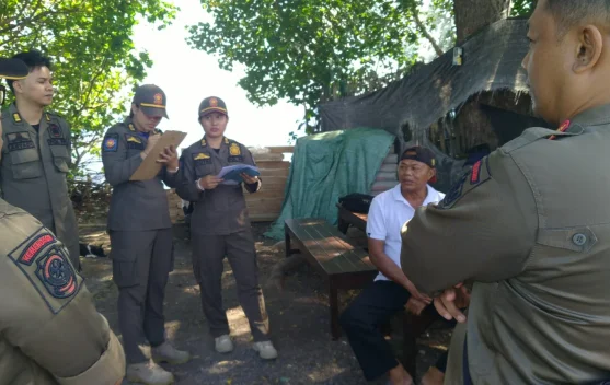 Satpol PP Buleleng Sidak Pembangunan Villa pada LSD di Giri Emas