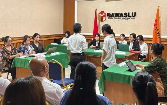 Simulasi Ajudikasi Jadi Ruang Mahasiswa Memahami Sengketa Proses Pemilu