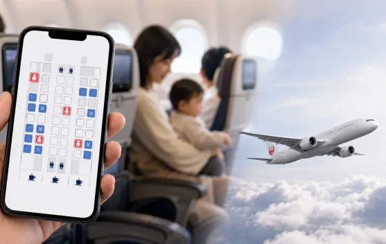 Japan Airlines Hadirkan Fitur Penanda Kursi Bayi