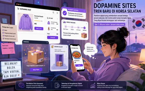 Fenomena "Dopamine Sites" Cerminkan Perubahan Pola Konsumsi Gen Z di Era Digital