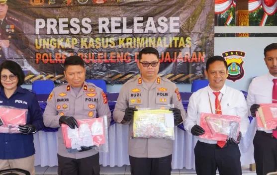 Polres Buleleng Tegaskan Perang Total, 10 Tersangka Narkoba Dibekuk