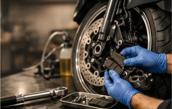 Kenali Tanda Kampas Rem Motor Aus sebelum Terlambat Berbahaya