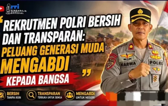 Rekrutmen Polri Bersih dan Transparan, Peluang Mengabdi kepada Bangsa