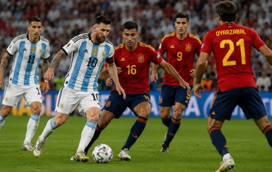 Spanyol vs Argentins, Duel Dua Raksasa