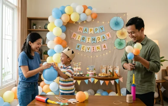 Dekor Ultah Anak Sendiri? Ini Cara Mudah Membuat Pesta Keren tanpa Jasa Dekorasi