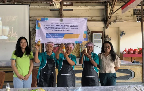 Pekarangan Jadi Sumber Sehat, Inovasi Pangan Fungsional Wujudkan Lansia Sehat