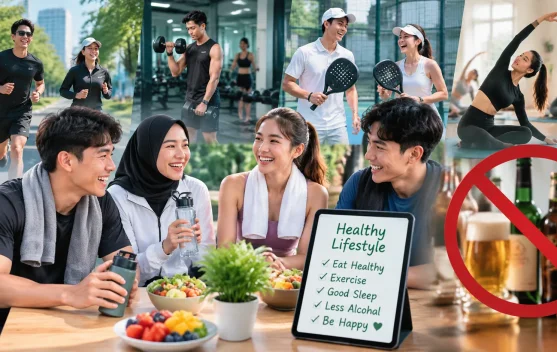 Gen Z Pilih Gym hingga Padel, Tren Wellness Dorong Generasi Muda Kurangi Alkohol