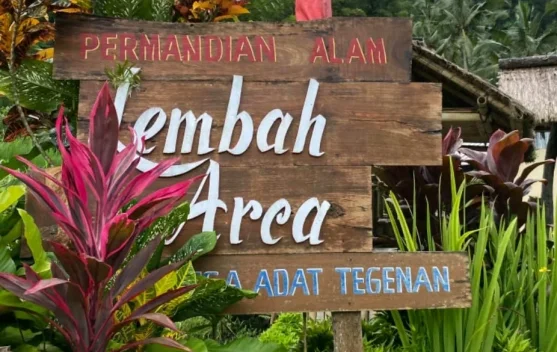 Lembah Arca, Pemandian Alami di Kaki Gunung Agung