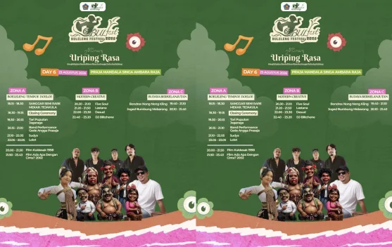 Hari Terakhir, Jadwal Bulfest Minggu, 23 Agustus 2026