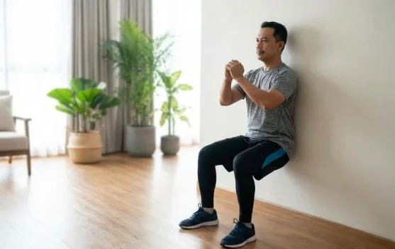 Manfaat Latihan Wall Sit untuk Memperkuat Otot Paha dan Sendi Lutut
