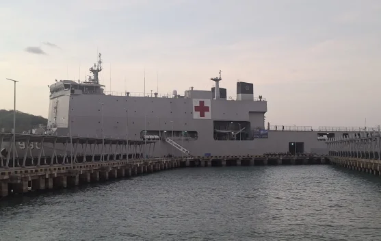 KRI dr. Soeharso Tiba di Manggarai, Layani 21 Pasien Pascagempa NTT
