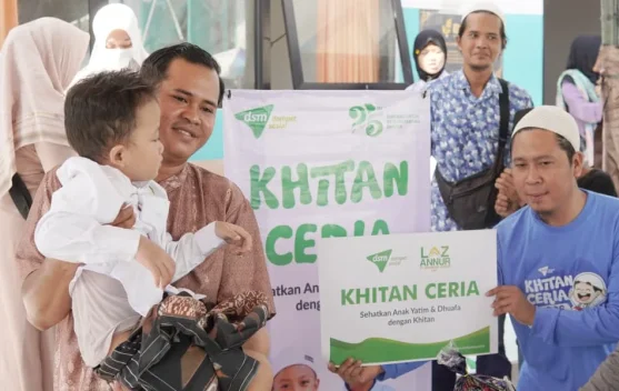 Khitanan Massal Jadi Ruang Gotong Royong, 59 Anak Ikuti Khitanan Ceria