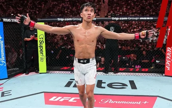 Bilal Hasan 'The Indo Ninja' Cetak KO pada Debut UFC di Shanghai