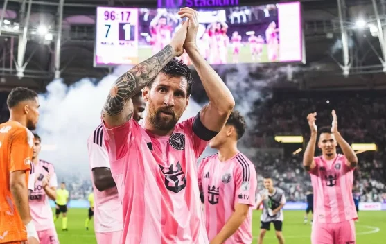Messi Cetak Quattrick, Inter Miami Bantai Montreal 7-1