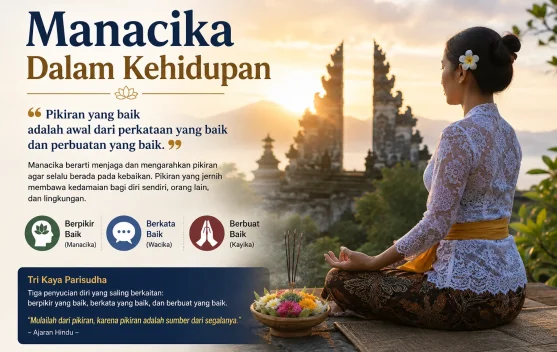 Manacika dalam Kehidupan, Awali Semua dari Pikiran