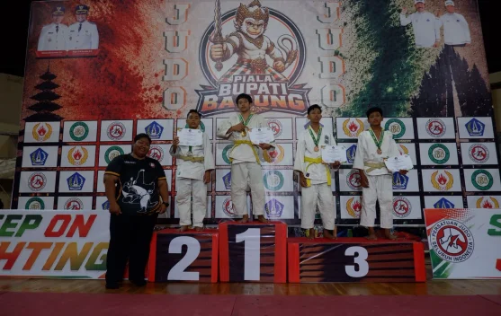 Judo Buleleng Raih 13 Medali di Piala Bupati Badung 2026