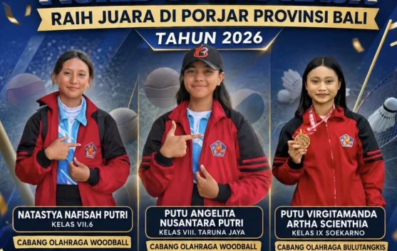 Tiga Srikandi Spenpraja Gaet Prestasi Gemilang di Porjar Provinsi Bali 2026