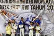 Taekwondo Buleleng Rebut 9 Emas di Walikota Cup Denpasar 2026