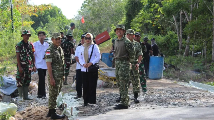 Danrem : TMMD  Berdampak Positif Bagi Masyarakat