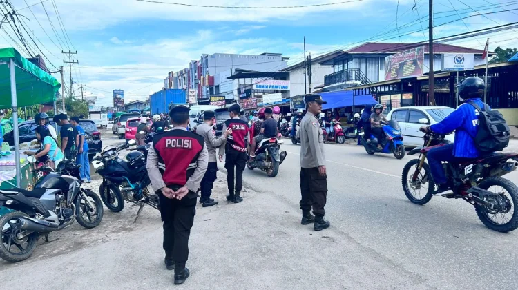 Polres Sekadau Lakukan Pengamanan Kantin Ramadan