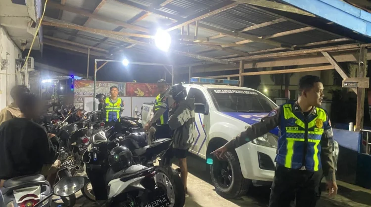 Polres Sekadau Amankan 14 Unit Sepeda Motor