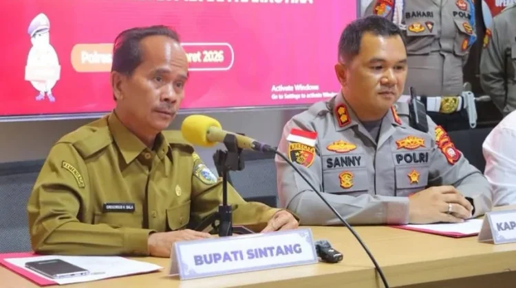 Bupati Sintang Apresiasi Pengungkapan 60 Kg Sabu